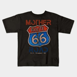 mother of road - route 66 Kids T-Shirt